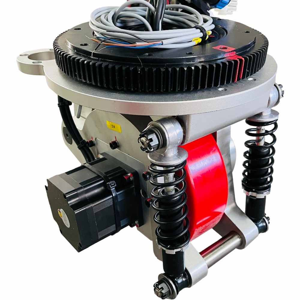 B26减震舵轮350KG驱动总成自带悬挂±10mm